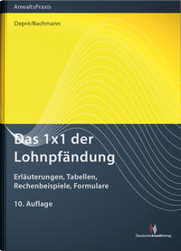 Das 1x1 der Lohnpfändung