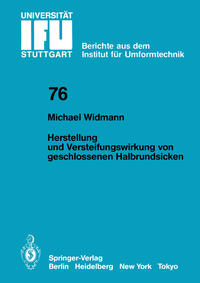 Herstellung und Versteifungswirkung von geschlossenen Halbrundsicken