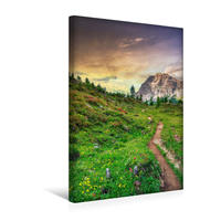 Premium Textil-Leinwand 300 x 450 cm Hoch-Format Wandern | Wandbild, HD-Bild auf Keilrahmen, Fertigbild auf hochwertigem Vlies, Leinwanddruck von Peter Roder