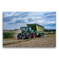 Premium Textil-Leinwand 75 x 50 cm Quer-Format Fendt 724 | Wandbild, HD-Bild auf Keilrahmen, Fertigbild auf hochwertigem Vlies, Leinwanddruck von Simon Witt