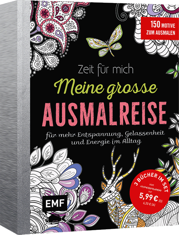 Zeit für mich – Meine große Ausmalreise