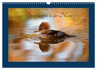 Spiegelungen in der Natur (Wandkalender 2025 DIN A3 quer), CALVENDO Monatskalender