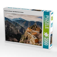 CALVENDO Puzzle Auszeit im Kloster: Saint-Martin-de-Canigou 2000 Teile Lege-Größe 90 x 67 cm Foto-Puzzle Bild von Hilke Maunder (him)