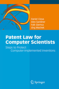 Patent Law for Computer Scientists