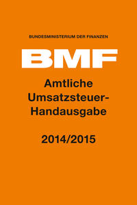 Amtliche Umsatzsteuer-Handausgabe 2014/2015