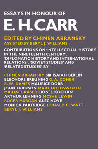 Essays in Honour of E. H. Carr