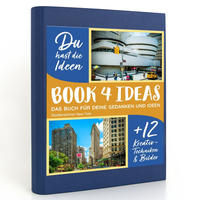 BOOK 4 IDEAS modern | Stadtansichten New York, Notizbuch, Bullet Journal mit Kreativitätstechniken und Bildern, DIN A5