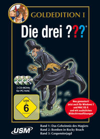 Die drei ??? Goldedition Band 1-3