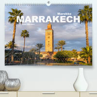 Marokko - Marrakesch (Premium, hochwertiger DIN A2 Wandkalender 2023, Kunstdruck in Hochglanz)