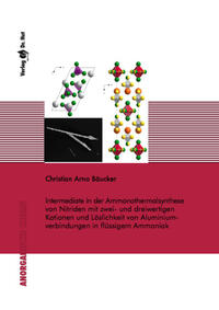 Intermediate in der Ammonothermalsynthese von Nitriden mit zwei- und dreiwertigen Kationen und Löslichkeit von Aluminiumverbindungen in füssigem Ammoniak