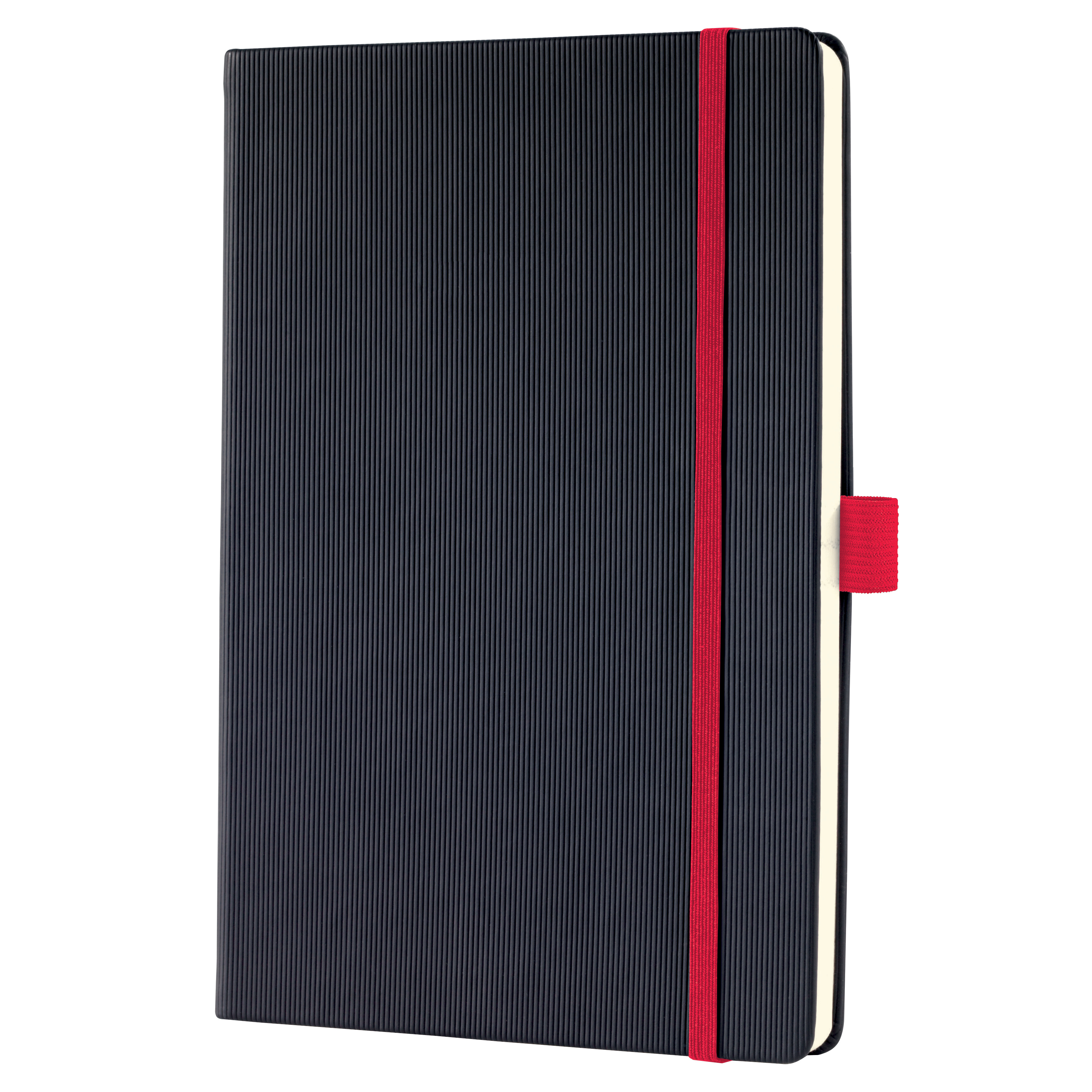 SIGEL CO663 Notizbuch Conceptum, Red Edition, ca. A5, liniert, schwarz, rot