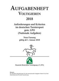 Aufgabenheft Voltigieren 2018