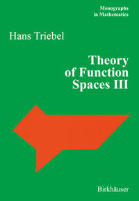 Theory of Function Spaces III