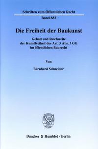 Die Freiheit der Baukunst.