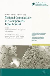 National Criminal Law in a Comparative Legal Context.