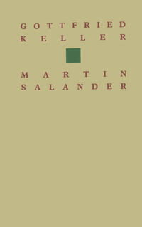 Gottfried Keller Martin Salander