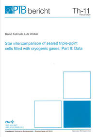 Star intercomparison of sealed triple-point cells filled with cryogenic gases. Part II: Data