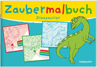 Zaubermalbuch. Dinosaurier