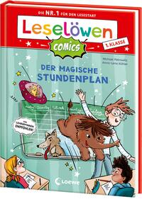 Leselöwen Comics 1. Klasse - Der magische Stundenplan