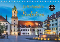 Ein Wochenende in Bratislava (Tischkalender 2022 DIN A5 quer)