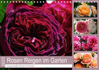 Rosen Reigen im Garten (Wandkalender 2023 DIN A4 quer)