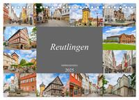 Reutlingen Impressionen (Tischkalender 2025 DIN A5 quer), CALVENDO Monatskalender