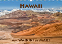 Hawii von Waikiki bis Maui (Wandkalender 2022 DIN A3 quer)