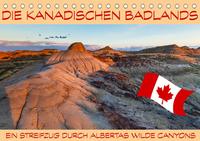 Die Kanadischen Badlands (Tischkalender 2022 DIN A5 quer)