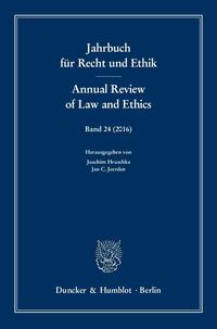 Jahrbuch für Recht und Ethik - Annual Review of Law and Ethics.