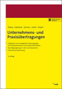 Unternehmens- und Praxisübertragungen