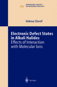 Electronic Defect States in Alkali Halides