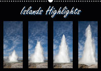 Islands Highlights (Wandkalender 2021 DIN A3 quer)