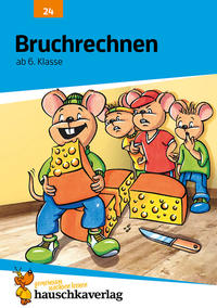 Bruchrechnen ab 6. Klasse, A5-Heft