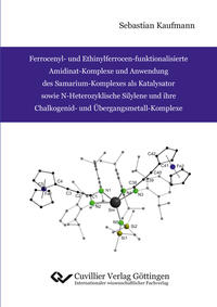 Ferrocenyl- und Ethinylferrocen-funktionalisierte Amidinat-Komplexe und Anwendung des Samarium-Komplexes als Katalysator sowie N-Heterozyklische Silylene und ihre Chalkogenid- und Übergangsmetall-Komplexe