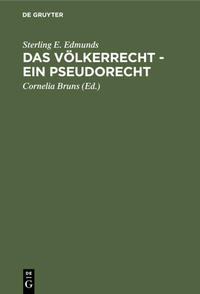 Das Völkerrecht - Ein Pseudorecht