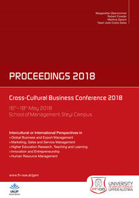 Cross-Cultural Business Conference 2018