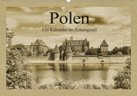 Polen – Ein Kalender im Zeitungsstil (Wandkalender 2020 DIN A2 quer)