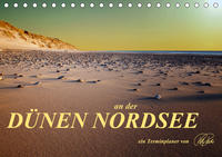 Dünen an der Nordsee - Geburtstagskalender (Tischkalender 2021 DIN A5 quer)