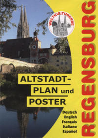 Regensburg Altstadt-Plan