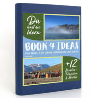 BOOK 4 IDEAS modern | Svalbard, Notizbuch, Bullet Journal mit Kreativitätstechniken und Bildern, DIN A5