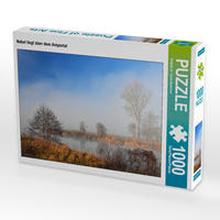 CALVENDO Puzzle Nebel liegt über dem Ampertal 1000 Teile Lege-Größe 64 x 48 cm Foto-Puzzle Bild von Brigitte Dr. Deus-Neumann