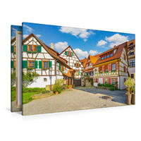 Premium Textil-Leinwand 1200 x 800 cm Quer-Format Im alten Mühlgraben | Wandbild, HD-Bild auf Keilrahmen, Fertigbild auf hochwertigem Vlies, Leinwanddruck von Dirk Meutzner