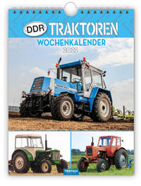 Trötsch Wochenkalender DDR Traktoren 2022