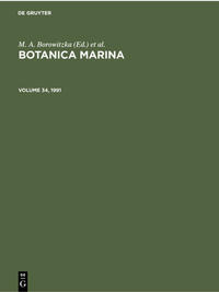 Botanica Marina / Botanica Marina. Volume 34, 1991