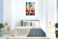 Premium Textil-Leinwand 600 x 900 cm Hoch-Format Begeisterung | Wandbild, HD-Bild auf Keilrahmen, Fertigbild auf hochwertigem Vlies, Leinwanddruck von Peter Roder