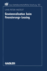 Gewinnrealisation beim Finanzierungs-Leasing