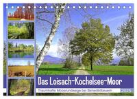 Das Loisach-Kochelsee-Moor Traumhafte Moosrundwege bei Benediktbeuern (Tischkalender 2025 DIN A5 quer), CALVENDO Monatskalender