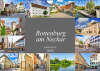 Rottenburg am Neckar Impressionen (Wandkalender 2022 DIN A4 quer)