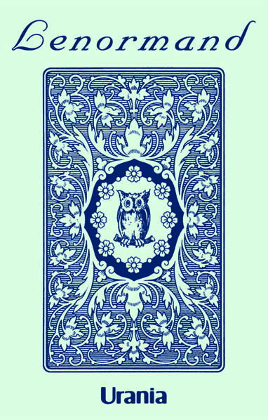 Lenormand Orakelkarten - Blaue Eule