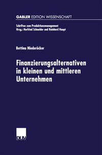 Finanzierungsalternativen in kleinen und mittleren Unternehmen